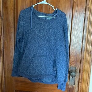Blue hooded sweatshirt L